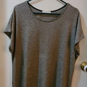 Elegant Metalic Women's Top